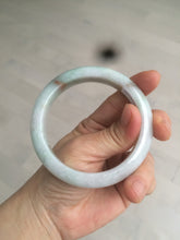 Load image into Gallery viewer, 58.5mm Certified Type A 100% Natural light green/red/purple jadeite jade bangle AT54-0053