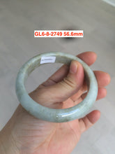 Load image into Gallery viewer, 54-57mm Certified type A 100% Natural yellow/brown Jadeite bangle group GL6