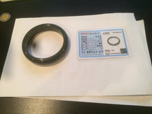 Load image into Gallery viewer, 59.2mm certified 100% Natural oily dark green/black nephrite Jade bangle HE15-3597