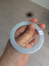 Load image into Gallery viewer, 53mm Certified type A 100% Natural green purple Jadeite Jade bangle AJ54-4581