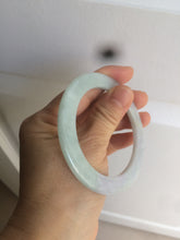 Load image into Gallery viewer, 53mm Certified type A 100% Natural green purple Jadeite Jade bangle AJ54-4581