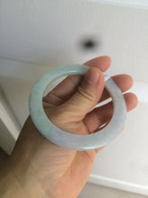 Load image into Gallery viewer, 53mm Certified type A 100% Natural green purple Jadeite Jade bangle AJ54-4581