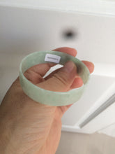 Load image into Gallery viewer, 54.3mm Certified Type A 100% Natural apple green thin jadeite jade bangle AQ47-8070