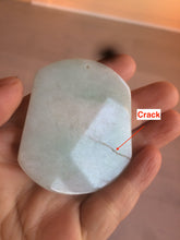 Load image into Gallery viewer, 100% natural light green/white QiLin and Bull head jadeite jade necklace AF35