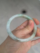 Load image into Gallery viewer, 56mm 100% natural certified icy sunny green/red/white jadeite jade bangle AT52-8745