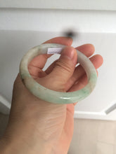Load image into Gallery viewer, 56mm 100% natural certified icy sunny green/red/white jadeite jade bangle AT52-8745