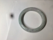 Load image into Gallery viewer, 54.5mm certified Type A 100% Natural green/purple/white  jadeite jade bangle S50-7163