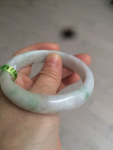 Load image into Gallery viewer, 54mm certificated Type A 100% Natural green/yellow/purple Jadeite Jade bangle AD22-8066