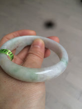 Load image into Gallery viewer, 54mm certificated Type A 100% Natural green/yellow/purple Jadeite Jade bangle AD22-8066
