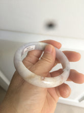 Load image into Gallery viewer, 54mm 100% natural type A certified light green/purple/red jadeite jade bangle AM2-1588