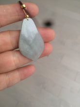 Load image into Gallery viewer, 100% Natural light green love pinky promise jadeite Jade pendant necklace AB80-4358 Best gift for valentines!