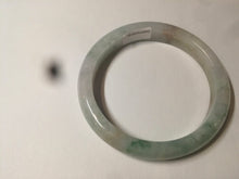 Load image into Gallery viewer, 56mm 100% natural certified icy sunny green/red/white jadeite jade bangle AT52-8745
