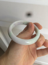 Load image into Gallery viewer, 53.9mm certified Type A 100% Natural sunny green purple Jadeite Jade bangle GC18-1846 (add on item)