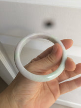 Load image into Gallery viewer, 53.9mm certified Type A 100% Natural sunny green purple Jadeite Jade bangle GC18-1846 (add on item)