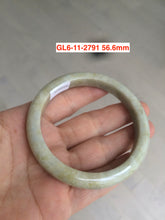 Load image into Gallery viewer, 54-57mm Certified type A 100% Natural yellow/brown Jadeite bangle group GL6