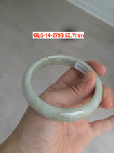 Load image into Gallery viewer, 54-57mm Certified type A 100% Natural yellow/brown Jadeite bangle group GL6