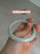 Load image into Gallery viewer, 54-57mm Certified type A 100% Natural yellow/brown Jadeite bangle group GL6