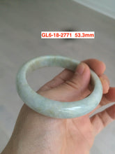 Load image into Gallery viewer, 54-57mm Certified type A 100% Natural yellow/brown Jadeite bangle group GL6