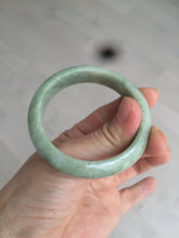 Load image into Gallery viewer, 51mm certified Type A 100% Natural green Jadeite Jade bangle X118-7752