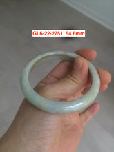 Load image into Gallery viewer, 54-57mm Certified type A 100% Natural yellow/brown Jadeite bangle group GL6