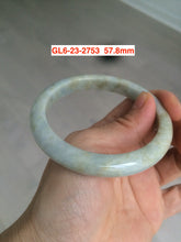 Load image into Gallery viewer, 54-57mm Certified type A 100% Natural yellow/brown Jadeite bangle group GL6