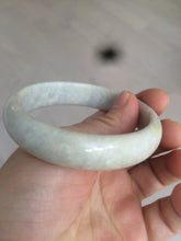 Load image into Gallery viewer, 55.4mm Type A 100% Natural beige Jadeite Jade bangle GC17 (add on item)