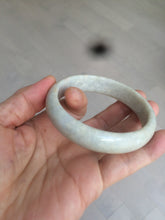 Load image into Gallery viewer, 55.4mm Type A 100% Natural beige Jadeite Jade bangle GC17 (add on item)