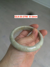 Load image into Gallery viewer, 54-57mm Certified type A 100% Natural yellow/brown Jadeite bangle group GL6