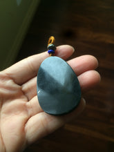 Load image into Gallery viewer, 100% Natural dark green happy buddha nephrite Jade pendant Group KP-1,2,3,4