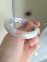 Load image into Gallery viewer, 51mm type A 100% natural certified green/purple/red jadeite jade bangle U80-0744((Clearance item with big defects)