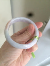 Load image into Gallery viewer, 51mm type A 100% natural certified green/purple/red jadeite jade bangle U80-0744((Clearance item with big defects)