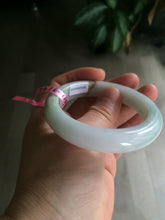 Load image into Gallery viewer, 52mm certified 100% natural green/white/red jadeite jade bangle Y107-9285
