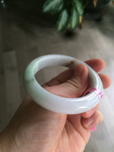 Load image into Gallery viewer, 52mm certified 100% natural green/white/red jadeite jade bangle Y107-9285