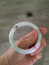 Load image into Gallery viewer, 52mm certified 100% natural green/white/red jadeite jade bangle Y107-9285