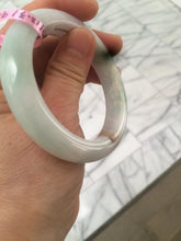 Load image into Gallery viewer, 52mm certified 100% natural green/white/red jadeite jade bangle Y107-9285