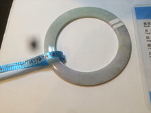 Load image into Gallery viewer, 53mm Certified type A 100% Natural green purple Jadeite Jade bangle AJ54-4581