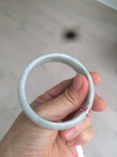 Load image into Gallery viewer, 51.8mm certified Type A 100% Natural light green Jadeite Jade bangle AQ37-0006