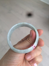 Load image into Gallery viewer, 51.8mm certified Type A 100% Natural light green Jadeite Jade bangle AQ37-0006