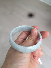 Load image into Gallery viewer, 51.8mm certified Type A 100% Natural light green Jadeite Jade bangle AQ37-0006