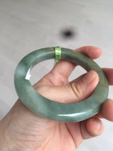 Load image into Gallery viewer, Sold! please don't order. Thanks 56mm certified 100% natural Type A dark green/gray/brown jadeite jade bangle Y84-7333