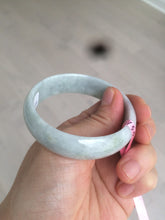 Load image into Gallery viewer, 51.8mm certified Type A 100% Natural light green Jadeite Jade bangle AQ37-0006