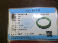 Load image into Gallery viewer, 60mm Certified 100% natural Type A green/brown/gray jadeite jade AJ42-5453