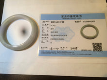 Load image into Gallery viewer, 58mm certified type A 100% Natural green purple yellow jadeite jade bangle A82-2825