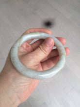 Load image into Gallery viewer, 57.3mm 100% Natural beige brown round cut nephrite Jade bangle HT57