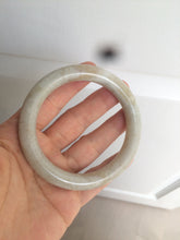 Load image into Gallery viewer, 57.3mm 100% Natural beige brown round cut nephrite Jade bangle HT57