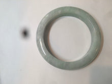 Load image into Gallery viewer, 55.7mm certified 100% natural green/white jadeite jade bangle AB89-2254
