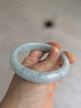Load image into Gallery viewer, 56.6mm Type A 100% Natural green purple blueJadeite Jade bangle GC16 (add on item)