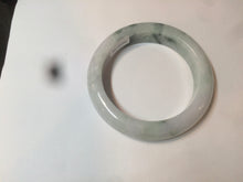 Load image into Gallery viewer, 53.5mm certified 100% natural Type A green/purple/white jadeite jade bangle AB90-1704