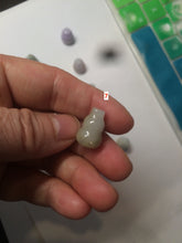 Load image into Gallery viewer, 100% natural type A 3D white/yellow/purple/brown Jadeite jade gourd ( 葫芦, 福禄) pendant AF31