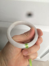 Load image into Gallery viewer, 54.3mm Certified type A 100% Natural light green/white/orange jadeite jade bangle KS75-6861